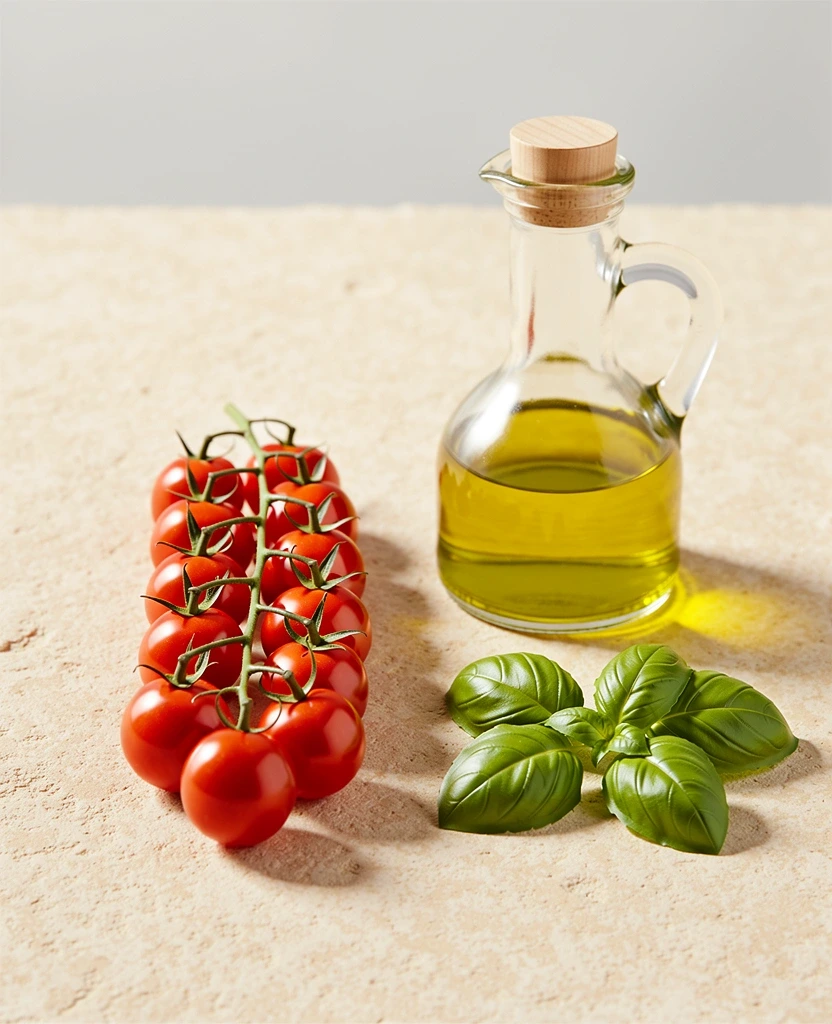 Ingredienti freschi e naturali per una nutrizione equilibrata